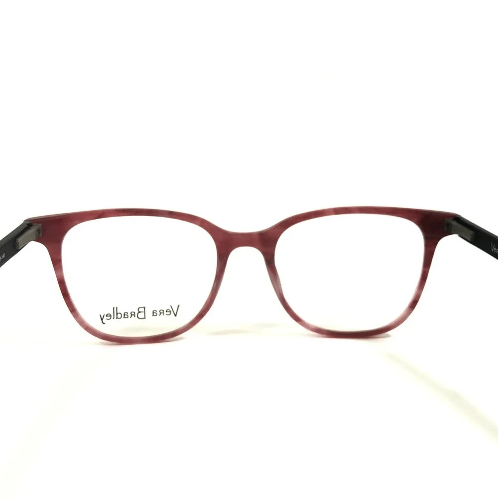 Vera Bradley Eyeglasses Frames Mattie Vines Floral VIF Purple Green 51-18-140